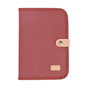 Protège carnet de santé - Terracotta 