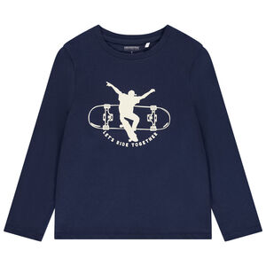 T-shirt manches longues printé pour garçon 