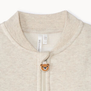 Gilet effet color block patch ourson pour bébé garçon 