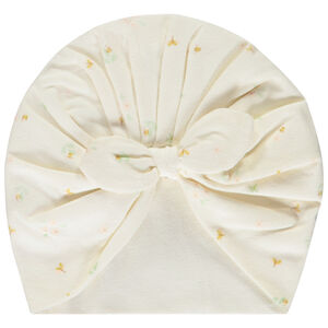 Turban effet noué imprimé fantaisie pour bébé fille 