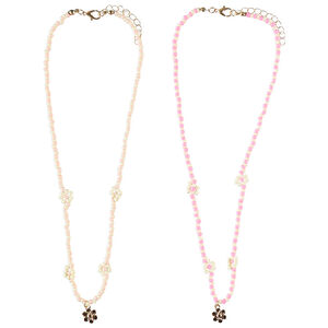 Lot de 2 colliers avec leur boîte pour fille  