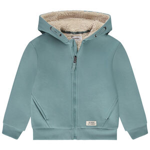 Gilet en molleton doublé sherpa pour garçon 
