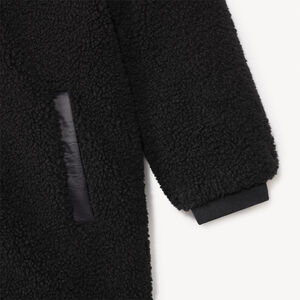 Doudoune réversible sherpa + matelassage triangle pour fille  