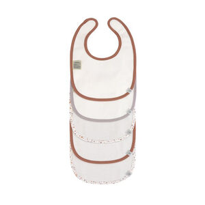 Lot de 5 bavoirs Oie Tiny farmer Lilas 