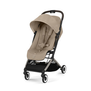 Poussette canne ultra-compacte Orfeo taupe/almond beige 