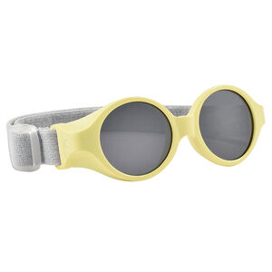 Lunettes de soleil avec bandeau élastique 0-9 mois - Jaune Miroir 