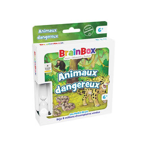 Jeu Brainbox Pocket animaux dangereux  