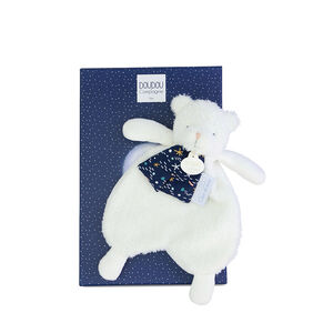 Doudou plat ours clair de lune  
