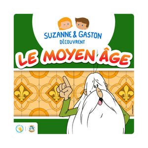 Livre audio pour Fabrique à Histoires "Suzanne & Gaston découvrent le Moyen Âge" 