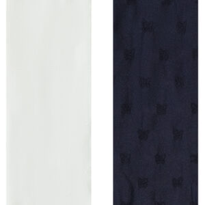 Lot de 2 collants fins en jacquard fantaisie pour bébé fille 