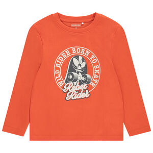 T-shirt manches longues print fantaisie pour garçon 