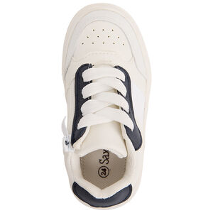 Baskets de sport avec lacets et zip + empiècements pour garçon 