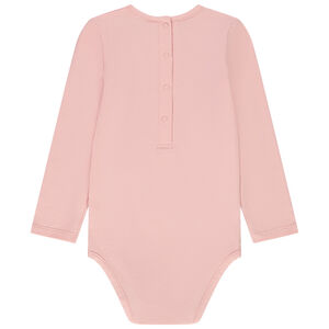 Lot de 3 bodies manches longues unis pour bébé fille 