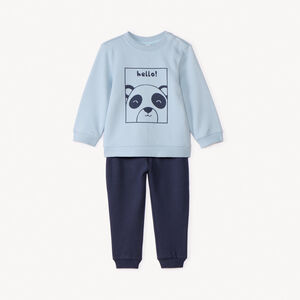 Ensemble sweat fantaisie + pantalon de jogging pour bébé garçon  