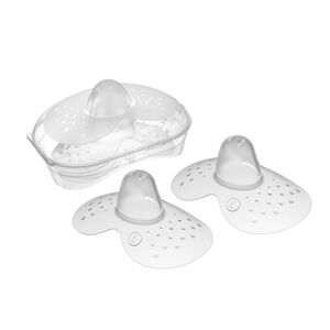 Lot de 2 protège-mamelons en silicone - Taille L 