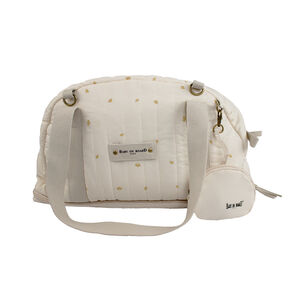 Sac à langer doudoune blanc 