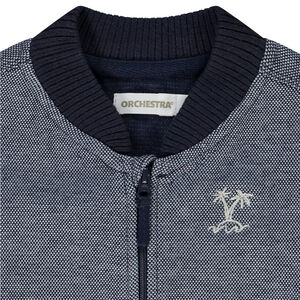 Gilet col teddy en maille piquée pour bébé garçon 