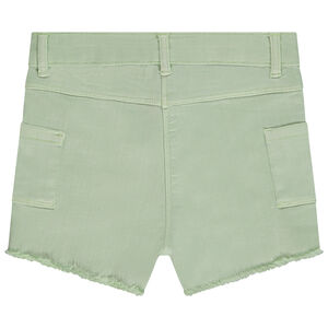 Short en jean à poches plaquées fille 