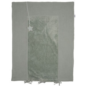 Housse de matelas à langer Mix & Match - Vert de gris 