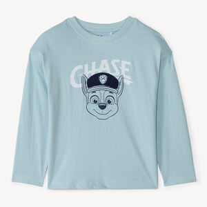 T-shirt manches longues oversize Chase Pat'Patrouille pour garçon 