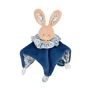 Doudou boule - Lapin bleu 