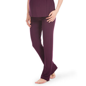 Pantalon de nuit de grossesse uni 