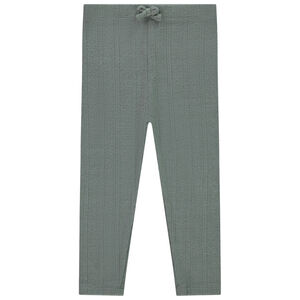 Caleçon côtelé avec noeud pour bébé fille 