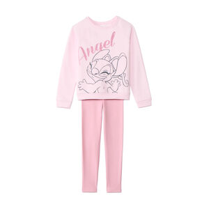 Ensemble sweat Angel Disney + caleçon long pour fille 