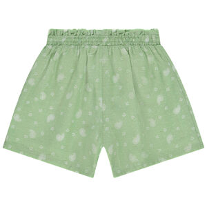 Short ample brillant imprimé cachemire fille 