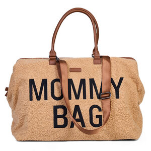 Sac à langer Mommy Bag large Teddy Beige 
