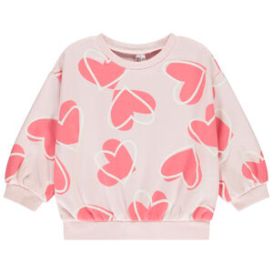 Sweat en molleton fantaisie pour bébé fille  