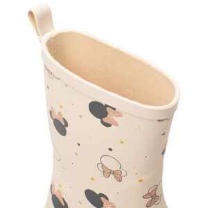 Bottes de pluie en caoutchouc imprimé Minnie Disney all-over pour fille 