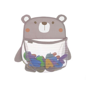 Filet de bain ventousé pour jouets Ours sand 