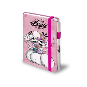 Set carnet format A6 + stylo Diddl assorti (modèle aléatoire) 