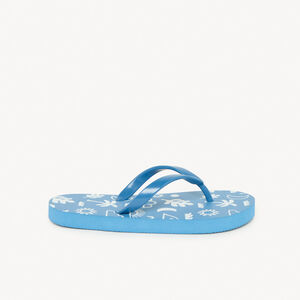 Tongs imprimé plage garçon avec lanière selon la pointure 