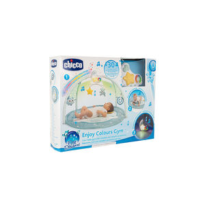 Tapis d'éveil Colors Gym bleu 