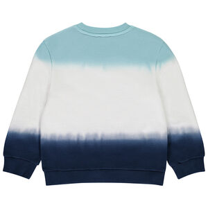 Sweat en molleton effet Tie and Dye fantaisie garçon 