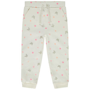 Jogging molleton imprimé fantaisie pour bébé fille 