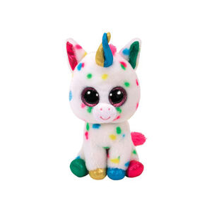 Peluche Beanie Boo's 15 cm Harmonie la licorne 