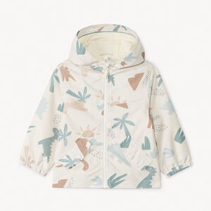 Coupe-vent en ribstop imprimé dinos pour bébé garçon 