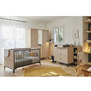 Plan à langer Marcel - Chêne noir 