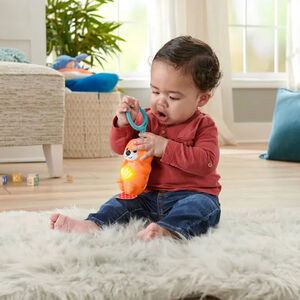 Mon tapis d'éveil sensoriel 3-en-1 avec berceuse Loutre 