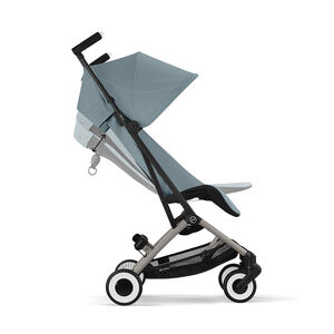 Poussette canne ultra-compacte Libelle taupe/stormy blue 