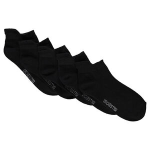 Lot de 5 paires de chaussettes courtes unies 