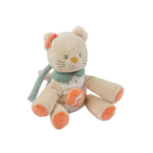 Mini peluche d'activité musicale chat Mila Lana et Zoé  