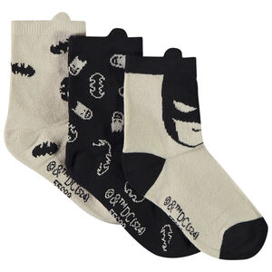 Lot de 3 paires de chaussettes Batman Warner pour garçon  