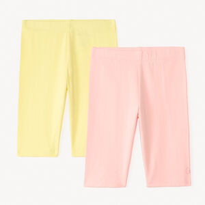 Lot de 2 cycliste unis pour fille 