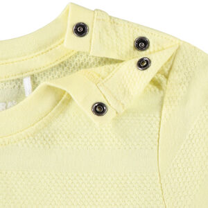 T-shirt manches courtes en jersey effet pop-corn pour bébé garçon 