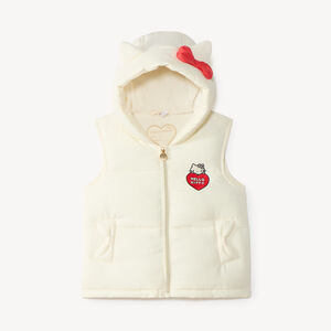 Doudoune sans manches bébé fille Hello Kitty 