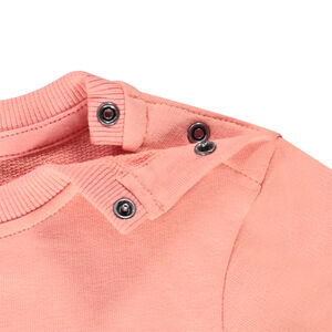 Ensemble 2 pièces en molleton print singe pour bébé garçon 